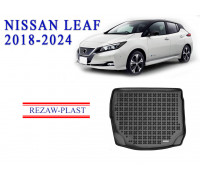 REZAW PLAST Cargo Mat for Nissan Leaf 2018-2024 All Weather Black