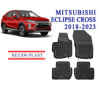 REZAW PLAST SUV Liners for Mitsubishi Eclipse Cross 2018-2023 Waterproof Black