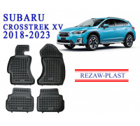 REZAW PLAST Floor Mats for Subaru Crosstrek XV 2018-2023 All Season Black