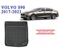 REZAW PLAST Cargo Tray Liner for Volvo S90 2017-2023 Durable Black 