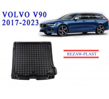 REZAW PLAST Cargo Mat for Volvo V90 2017-2023 Custom Fit Black 