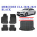 REZAW PLAST Auto Liners Set - Exact Fit for Mercedes CLA 2020-2023 Waterproof Black