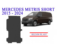 REZAW PLAST Bed Liner for Mercedes Metris 2015-2024 Short 126 WB All Weather Black