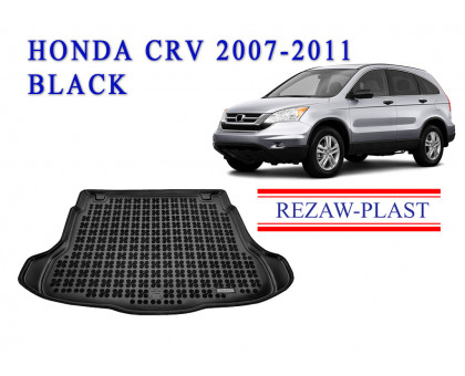 REZAW PLAST Cargo Cover for Honda CR-V 2007-2011 Durable Black