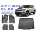 REZAW PLAST Auto Mats for Jeep Compass 2017-2023 Waterproof Black