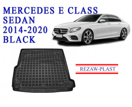 REZAW PLAST Cargo Cover for Mercedes E Class 2014-2020 Sedan Odorless Black