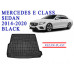 REZAW PLAST Cargo Cover for Mercedes E Class 2014-2020 Sedan Odorless Black