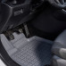 REZAW PLAST Rubber Floor Mats for BMW 3 Series F30 2013-2018 Wagon Anti-Slip Gray
